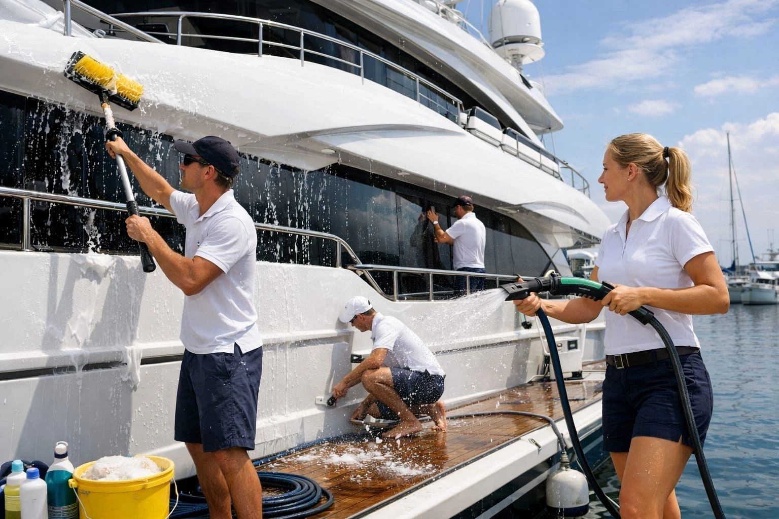 Boat Cleaning & Detailing by RM Atlantic in South Florida